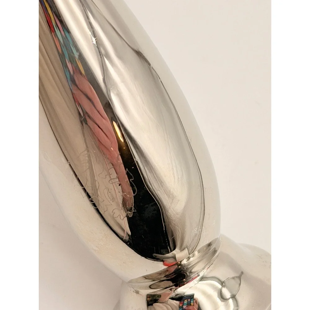 Vintage Silver Plated Bud Vase Etched Floral Design 6 Inch Trumpet Style Decor